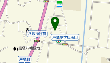 河合貸衣裳店の地図画像