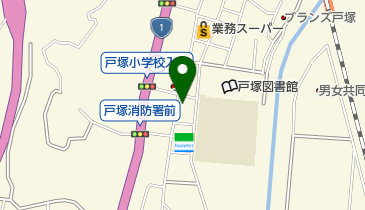 赤いくつの地図画像