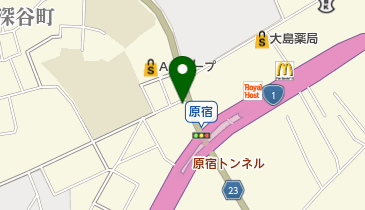 なかむら整骨院の地図画像