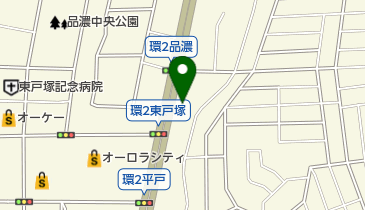 東戸塚接骨院の地図画像