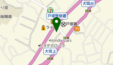 ピザハット 戸塚店の地図画像