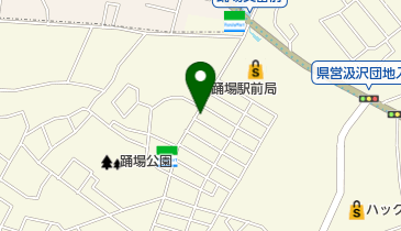 おどりば動物病院の地図画像