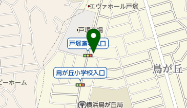 鳥が丘犬猫病院の地図画像