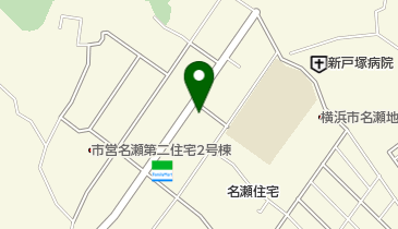 名瀬犬猫病院の地図画像