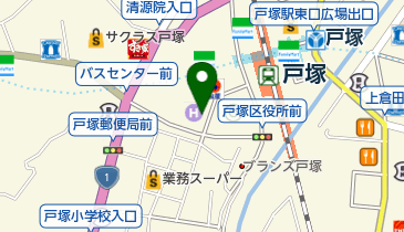 ビューティーリバース 戸塚店の地図画像