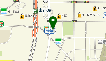 株式会社メガネドラッグ 東戸塚店の地図画像