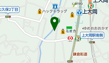 川上治療院の地図画像