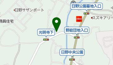 モーターサイクルショップHINOの地図画像