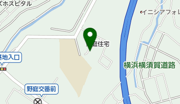 野庭住宅 第二集会所の地図画像