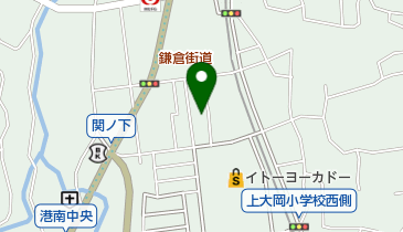 上大岡ギタースクールの地図画像