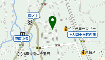 上大岡整体院の地図画像