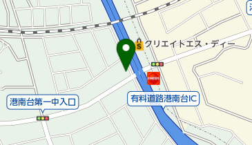 日本キリスト教団横浜港南台教会の地図画像