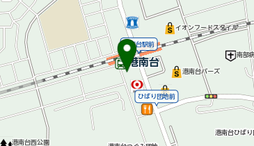 車屋呉服店 港南台店の地図画像