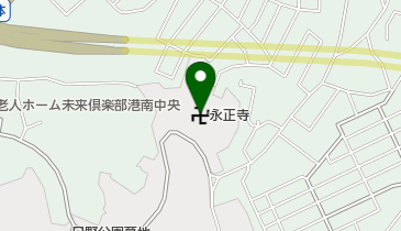 永正寺の地図画像