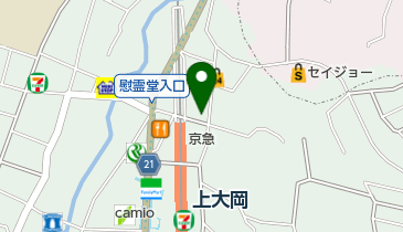 メロデイワンの地図画像