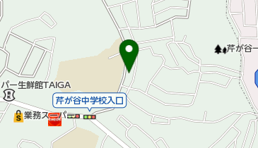 しのぶフラワーの地図画像