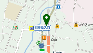 添田接骨院の地図画像