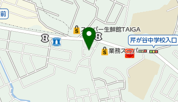 魚治鮮魚店の地図画像