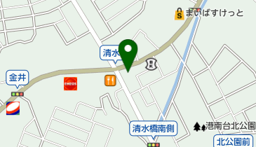 オカジマタイヤの地図画像