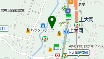 ラフォーレ上大岡店の地図画像