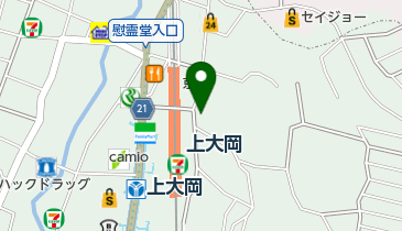 ヘアーラミパスの地図画像