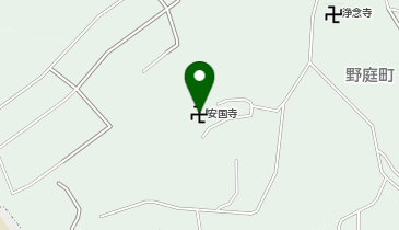 安国寺港南台霊園の地図画像