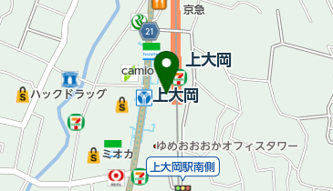 港南区民文化センター・ひまわりの郷の地図画像