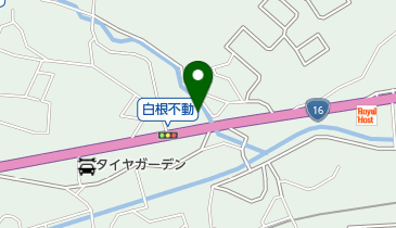 白根町内会館の地図画像