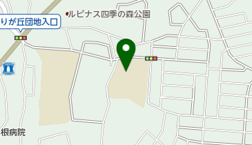 上白根小学校放課後キッズクラブの地図画像