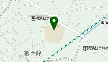 鶴ヶ峯小学校はまっ子ふれあいスクールの地図画像