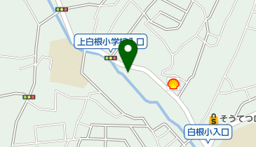 横浜農協 白根支店の地図画像