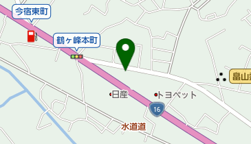 メナード化粧品川島代行店の地図画像