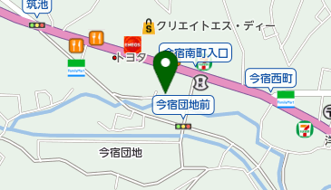 功和建設株式会社の地図画像