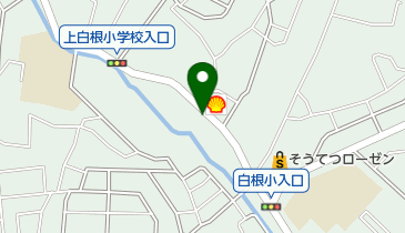 有限会社サンフラワー白根店の地図画像