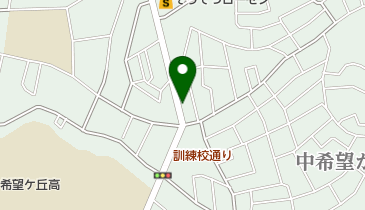 希望ヶ丘動物病院の地図画像