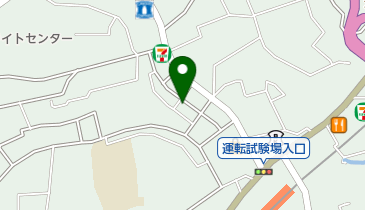 美容室アルハンブラの地図画像