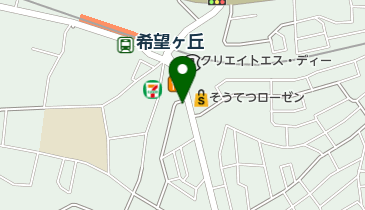 イワサキ神奈川希望ヶ丘S店の地図画像