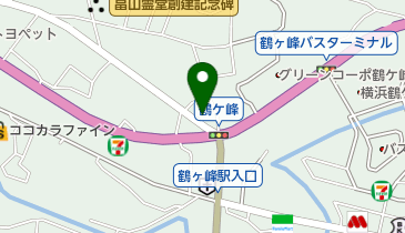 ポーズカフェの地図画像