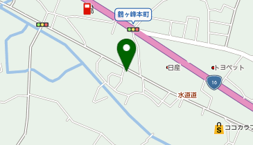 ヘアーサロンナカの地図画像