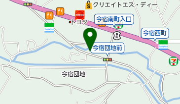 ヘアーサロンカワカミの地図画像