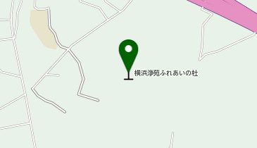 横浜浄苑ふれあいの杜の地図画像