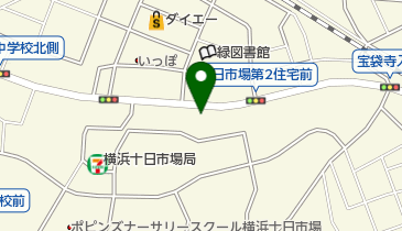 神谷珠算塾の地図画像