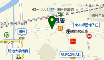 しのだ治療室の地図画像