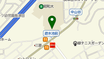 昭和大学長津田総合運動場の地図画像