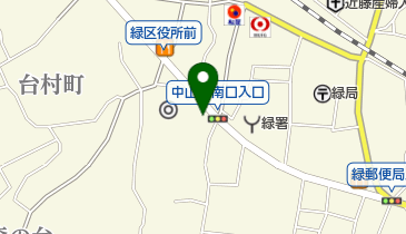 中山学童保育なかよしの家の地図画像