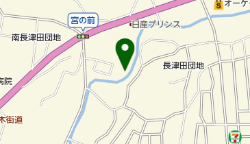 長津田南学童保育クラブの地図画像