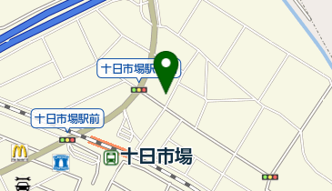 ブックオフ十日市場店の地図画像