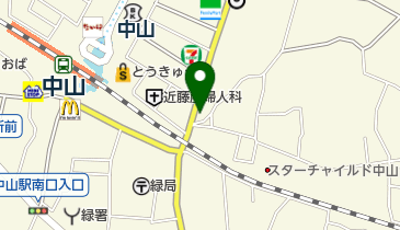 スナックひろの地図画像