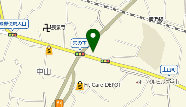 アップル中山宮の下店の地図画像