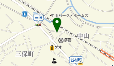 なかはた動物病院の地図画像